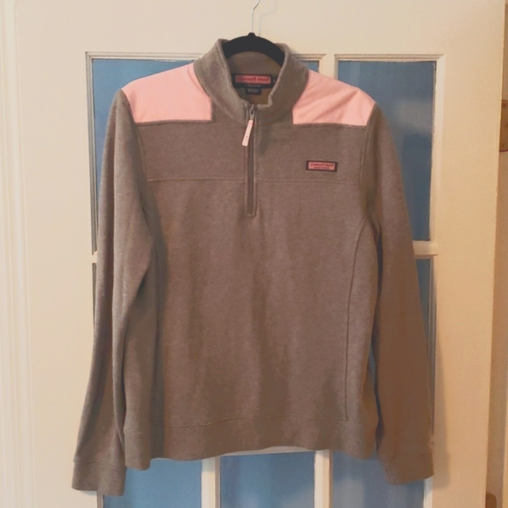 Women Vineyard Vines zip pull over